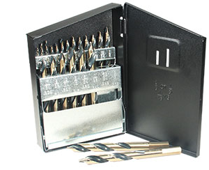 21pc. VORTEX-Point™ Mechanics Length 135° Split Point 3-Flats on Shank Set 21pc. VORTEX-Point™ Mechanics Length 135° Split Point 3-Flats on Shank Set